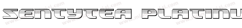SentyTEA Platinum Bold字体转换